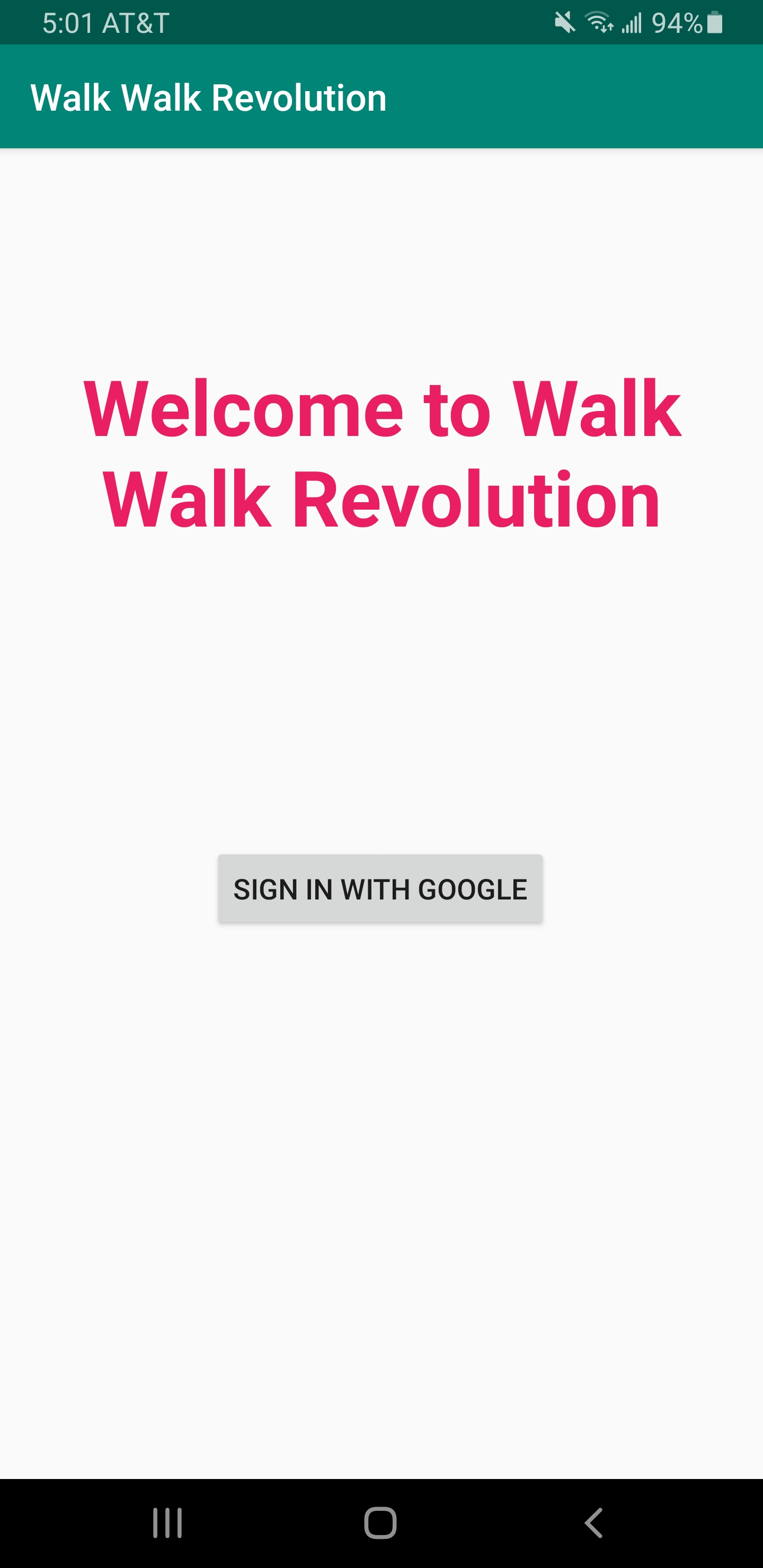 Picture of WalkWalkRevolution Project 1